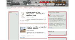 Desktop Screenshot of bostoncamping.org